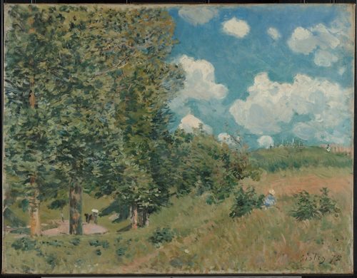 The Road from Versailles to Saint-Germain — Alfred Sisley