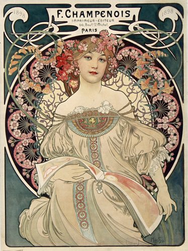 Rêveur — Alphonse Mucha