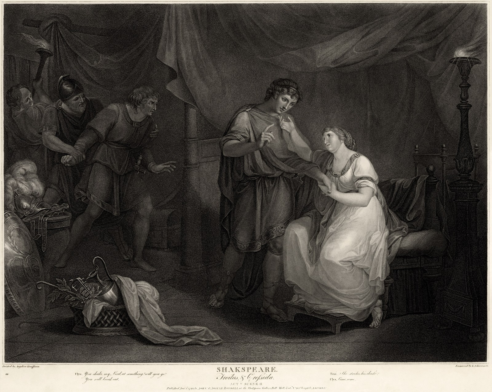 A Scene from Troilus and Cressida - Angelica Kauffmann — Angelica Kauffman