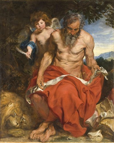 Saint Jerome — Anthony van Dyck