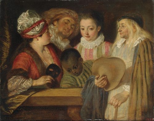 Actors of the Comedie-Francaise — Antoine Watteau