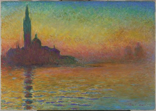 San Giorgio Maggiore, Twilight — Claude Monet