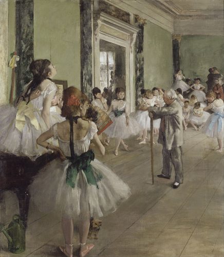 La Classe de danse — Edgar Degas