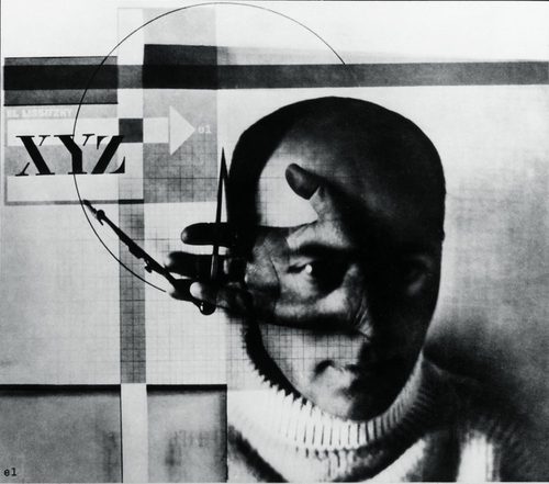 Self-Portrait : Constructor — El Lissitzky