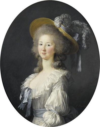 Portrait of Marie-Louise-Thérèse de Savoy, Princesse de Lamballe (1749-1792) — Élisabeth Vigée Le Brun