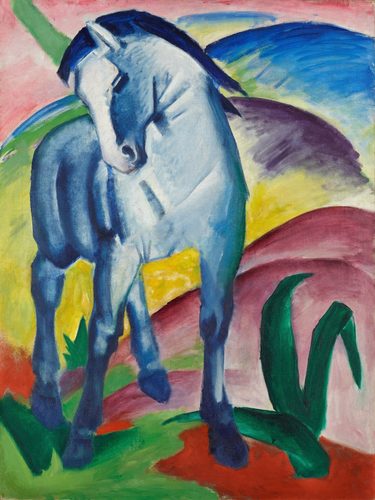 Blaues Pferd I — Franz Marc