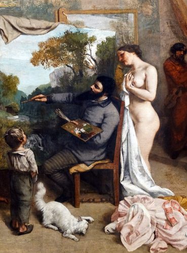 The Painter's Studio — Gustave Courbet
