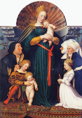 Darmstadt Madonna — Hans Holbein the Younger
