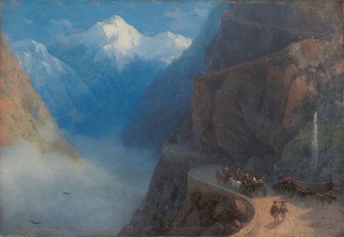 From Mleta to Gudauri — Ivan Aivazovsky