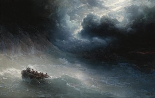 The Wrath of the Seas — Ivan Aivazovsky