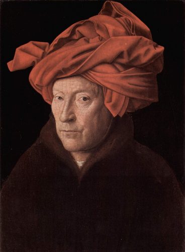 Portrait of a Man (Self Portrait?) — Jan van Eyck