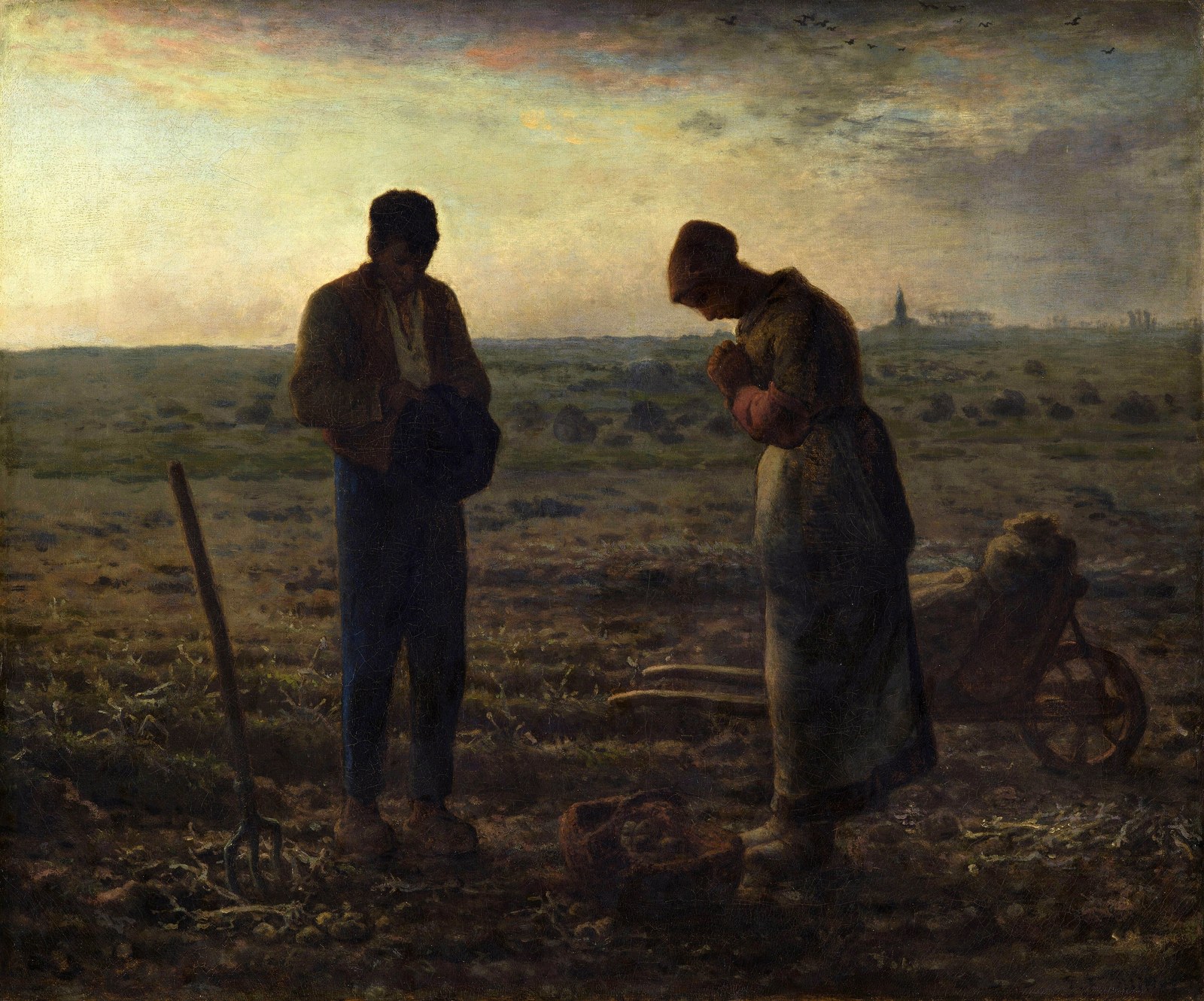 French: L'Angélus The Angelus — Jean-François Millet