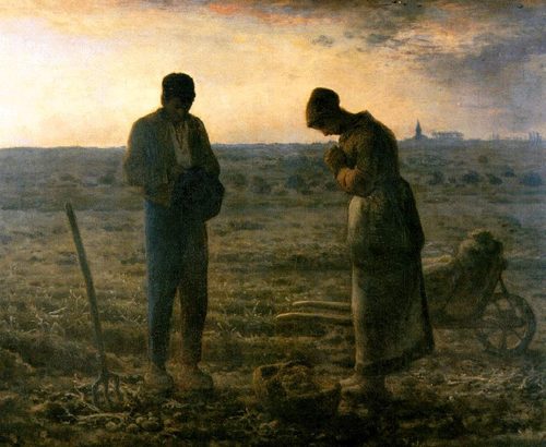 French: L'Angélus The Angelus — Jean-François Millet