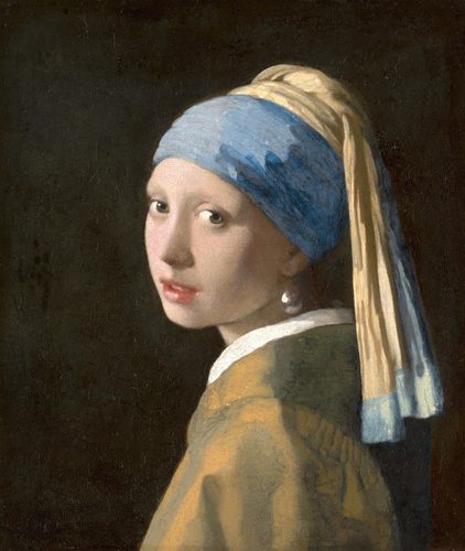 Dutch: Meisje met de parel Girl with a Pearl Earring — Johannes Vermeer