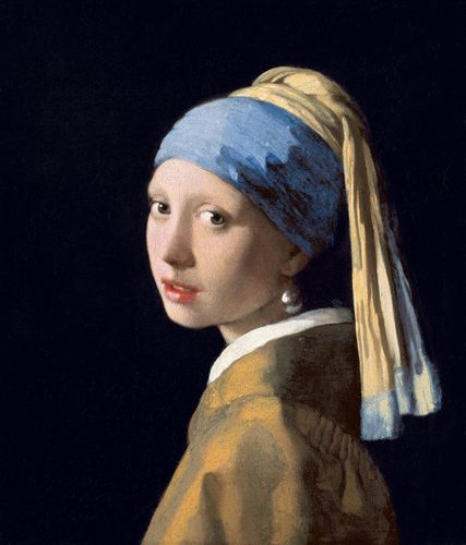 Dutch: Meisje met de parel Girl with a Pearl Earring — Johannes Vermeer
