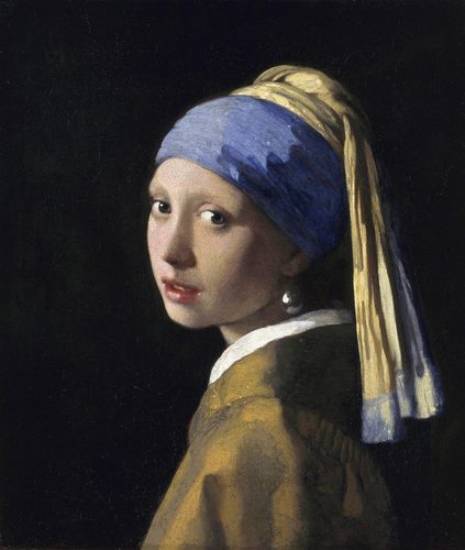 Dutch: Meisje met de parel Girl with a Pearl Earring — Johannes Vermeer