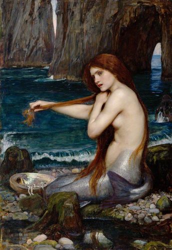 A Mermaid — John William Waterhouse