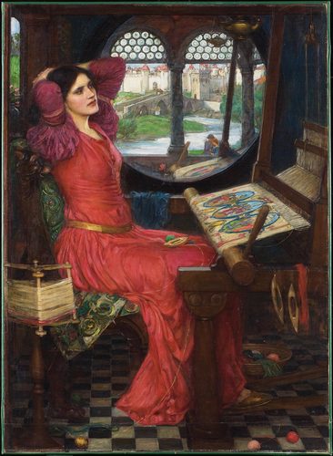 "I am half sick of shadows," said the Lady of Shalott — John William Waterhouse