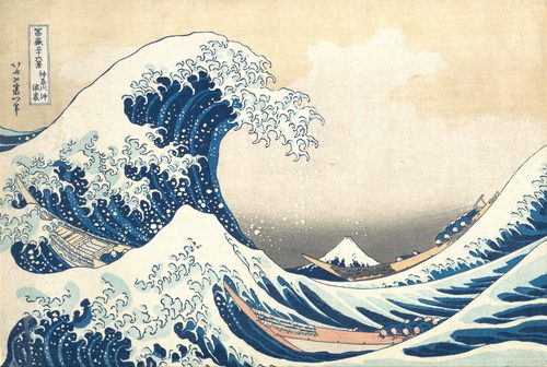 Japanese: 『神奈川沖浪裏 』The Great Wave off Kanagawa — Katsushika Hokusai