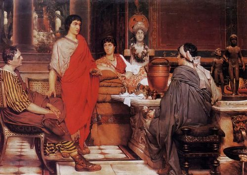Catullus at Lesbia's — Lawrence Alma-Tadema