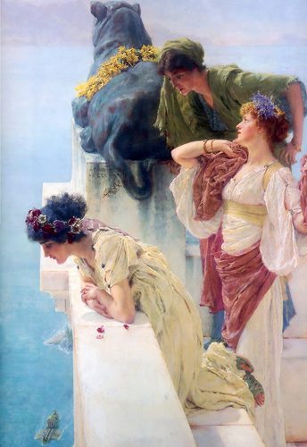 A Coign of Vantage — Lawrence Alma-Tadema