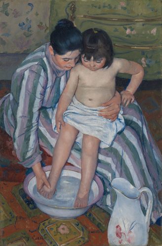 The Child’s Bath — Mary Cassatt