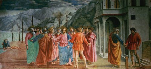 Coin in the fish's mouth — Masaccio