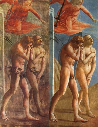 Expulsion from the Garden of Eden — Masaccio