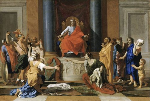 The Judgment of Solomon — Nicolas Poussin