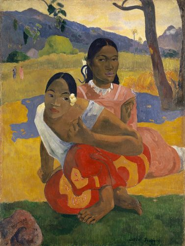 Tahitian:  Nafea FaaipoipoWhen Will You Marry? — Paul Gauguin