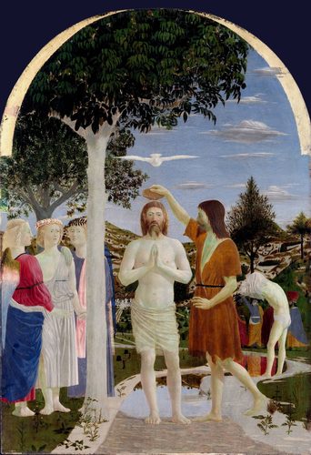 The Baptism of Christ — Piero della Francesca