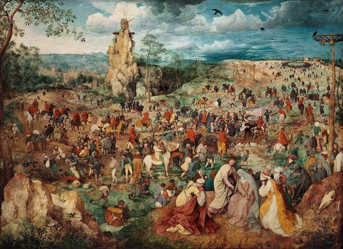 German: Kreuztragung Christi The Procession to Calvary — Pieter Bruegel the Elder