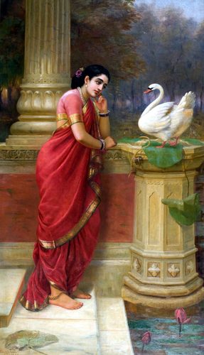 Hamsa Damayanti — Raja Ravi Varma