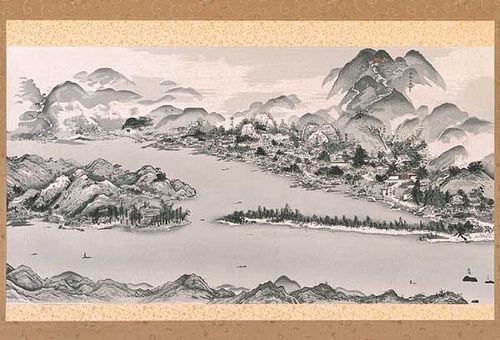 Amanohasidatezu — Sesshū Tōyō