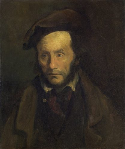 French:  LE MONOMANE DU VOL D'ENFANTS — Théodore Géricault