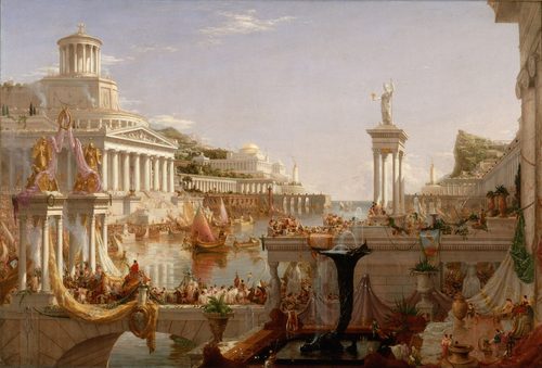 The Course of Empire: The Consummation of Empire — Thomas Cole