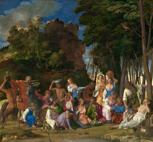 The Feast of the Gods — Titian