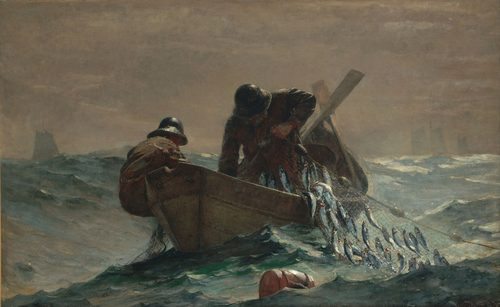 The Herring Net — Winslow Homer